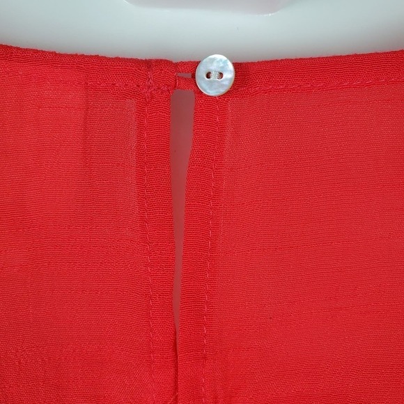 Fig and Flower Embroidered Floral Pullover Long Sleeves Blouse Top Size XL - Picture 7 of 11